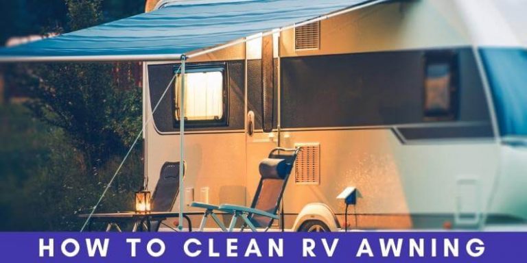How to Clean RV Awning