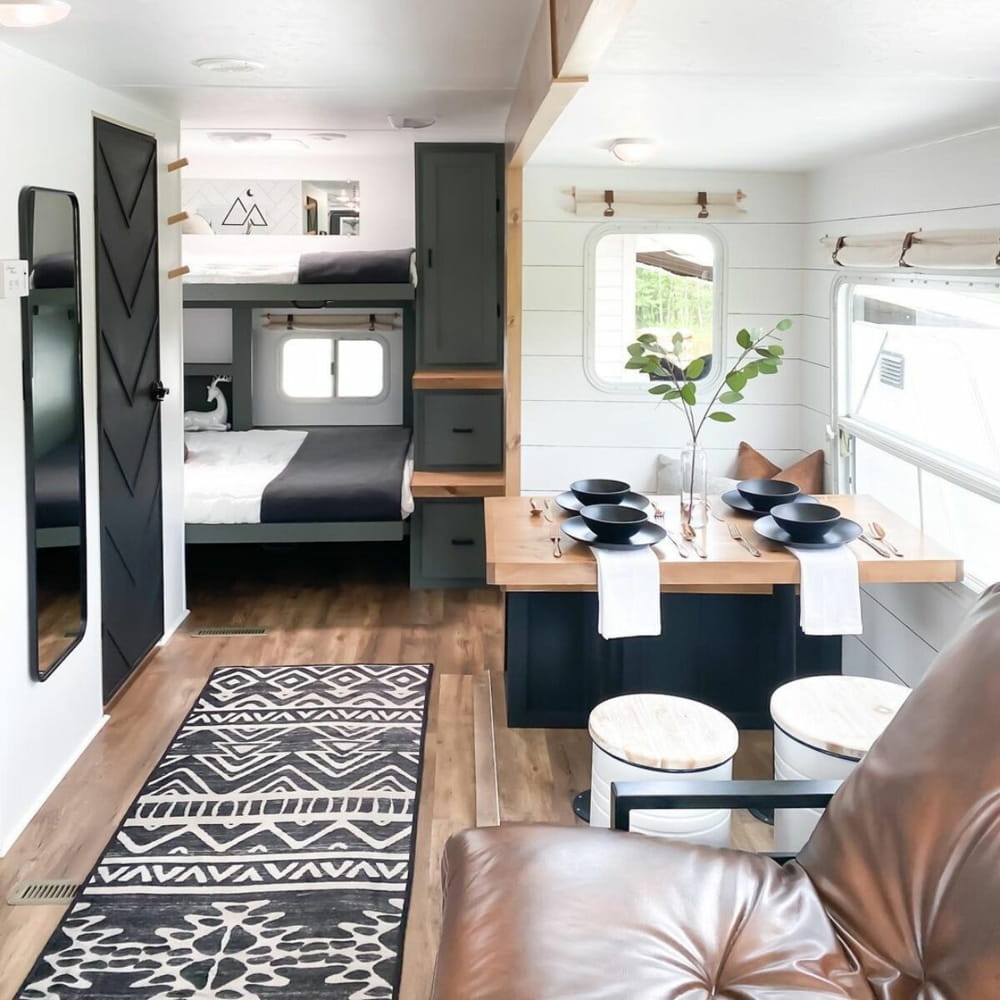 how to paint travel trailer walls