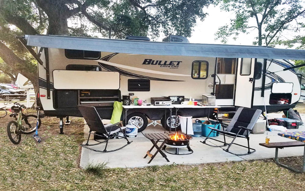 what accessories do you need for a travel trailer