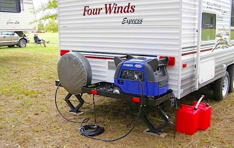 what type of generator for a travel trailer