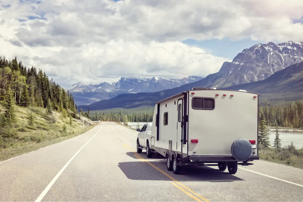 how to keep travel trailer cool while driving